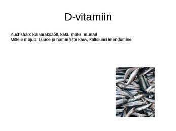 Vitamiinid #6