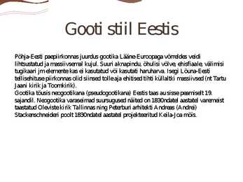 Gooti stiil #7