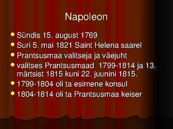 Prantsuse revolutsiooni ja Napoleoni sõdade mõju Euroopale #6