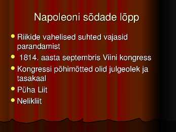 Prantsuse revolutsiooni ja Napoleoni sõdade mõju Euroopale #9