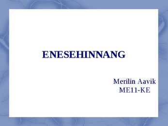 Enesehinnang