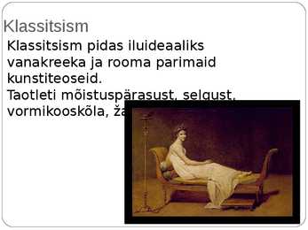 Klassitism #2
