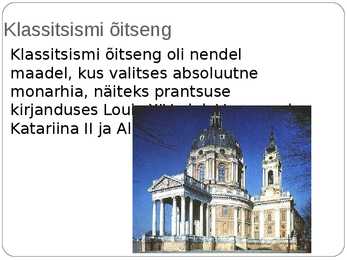 Klassitism #3