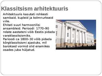Klassitism #4