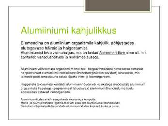 Alumiinium-alumiiniumi avastamine ja saamine #17