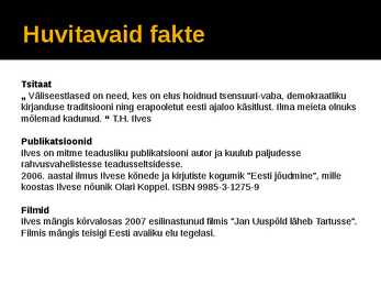 Toomas-Hendrik Ilves #8