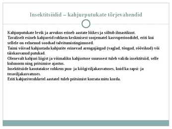 Taimekaitsevahendid #7