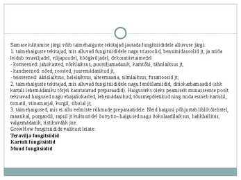 Taimekaitsevahendid #9