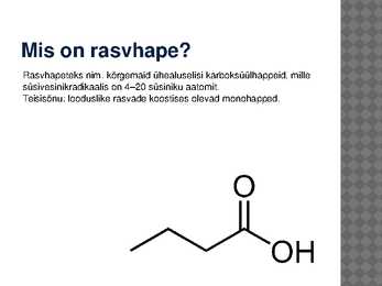 Rasvhapped #2
