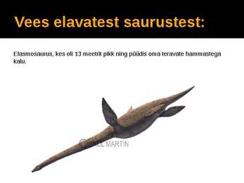 Saurused #12