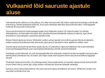 Saurused #3