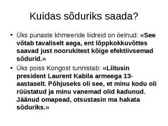 Lapssõdurid #6