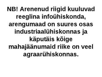 Muutused ühiskonnas ja globaliseerumine #3