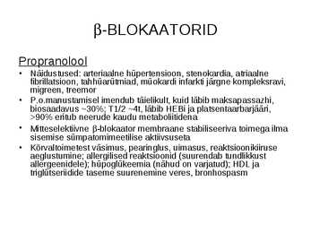 KVS ravimid #18