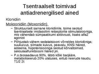 KVS ravimid #23