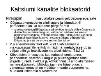 KVS ravimid #5