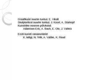 Kultuur ja olme Eesti Vabariigis #11