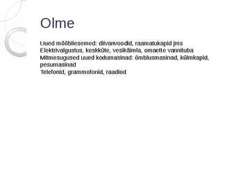 Kultuur ja olme Eesti Vabariigis #18