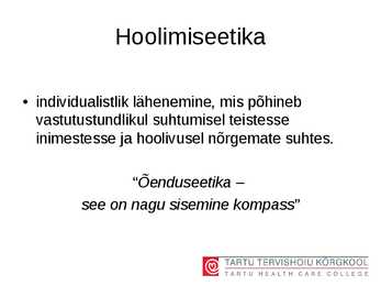 Eetika #31