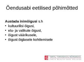 Eetika #39