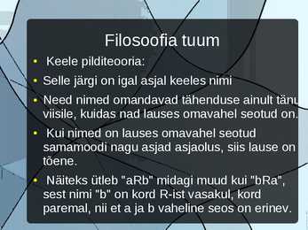 wittgenstein esitlus #5