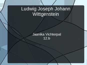 wittgenstein esitlus