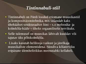 Arvo Pärdi esitlus #5