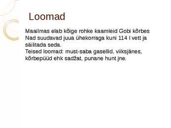Gobi Kõrb #7