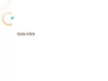 Gobi Kõrb