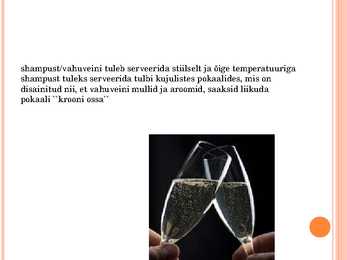 Vahuveinide serveerimine #2