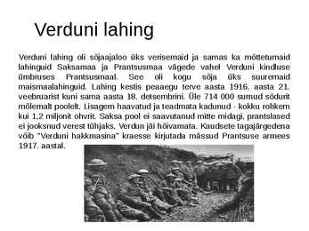 Esimene maailmasõda #6
