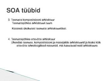 Teenustepõhine arhitektuur #5