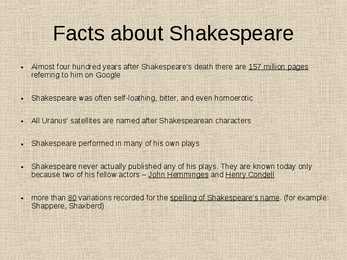 William Shakespeare #4