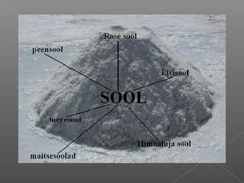 Sool ehk naatriumkloriid #2