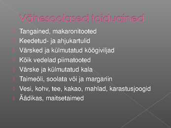 Sool ehk naatriumkloriid #11