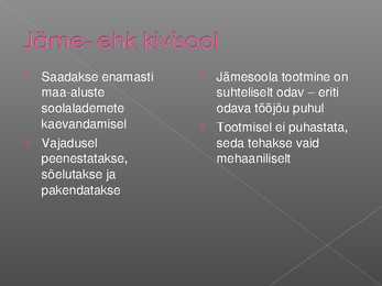 Sool ehk naatriumkloriid #8
