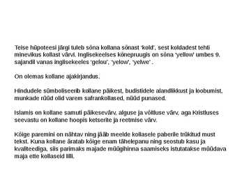 Põhivärvid ehk primaarvärvid #3