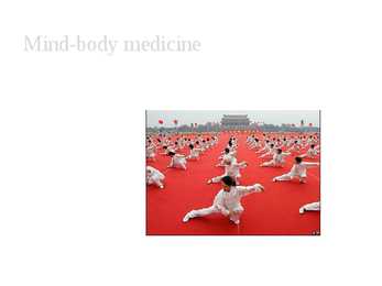 Coplementary and alternative medicine #5