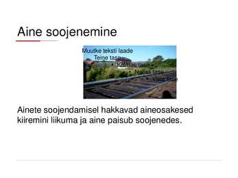 Soojuspaisumine #3