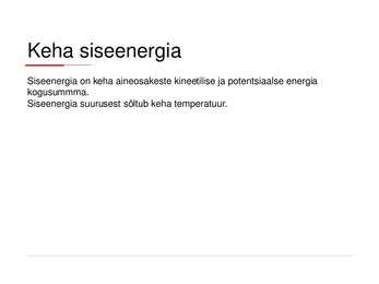 Siseenergia #14
