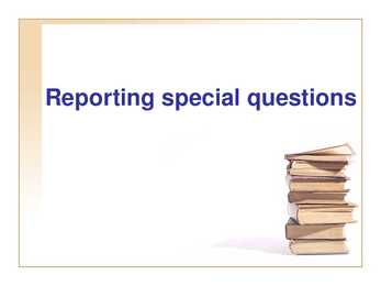 Reported speech presentation #12