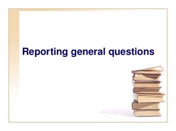 Reported speech presentation #15