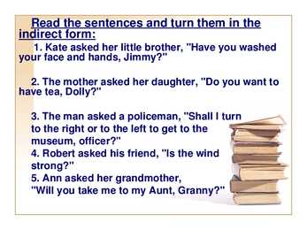 Reported speech presentation #17