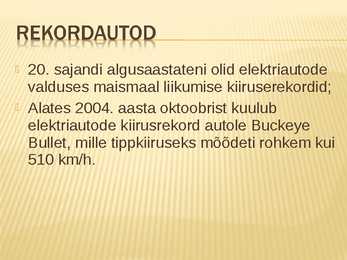 Elektriauto #6