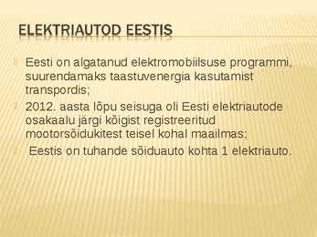 Elektriauto #7