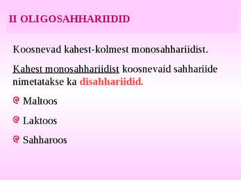 SAHHARIIDID #7