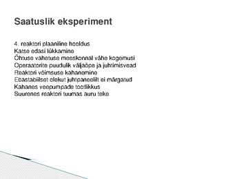 Tšernobõli tuumaelektrijaama õnnetuse kirjeldus ja järelmõjud #3