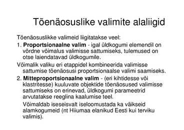 Valimid #29