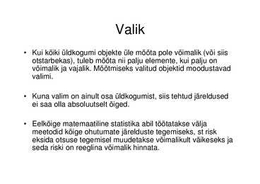 Valimid #4