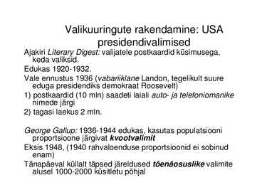 Valimid #6